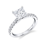 Princess Cut Classic Engagement Ring - Aimee