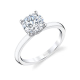 Round Cut Solitaire Engagement Ring - Joanna