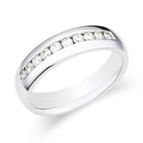 Mens Channel Set Wedding Ring-119-02064