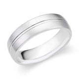 Men's Satin Finish Wedding Band-119-00647