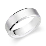 Mens Flat Wedding Ring-119-01312