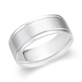 Men's Brushed Wedding Band-119-00679