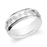 Men's Geometric Wedding Ring-119-00702