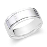 Men's Plain Wedding Ring-119-00676