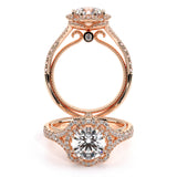 COUTURE-0426R Round halo engagement Ring