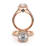 COUTURE-0420CU Round halo engagement Ring