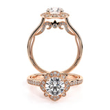 INSIGNIA-7094R Round halo engagement Ring