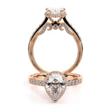 INSIGNIA-7102PEAR Pear halo engagement Ring