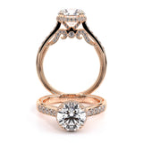 INSIGNIA-7102R Round halo engagement Ring