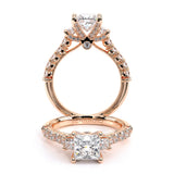 Renaissance-958P Princess engagement Ring