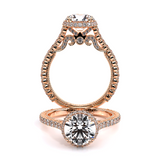 INSIGNIA-7109R Round halo engagement Ring