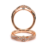 Renaissance-987W Round halo wedding Ring