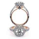 COUTURE-0426R Round halo engagement Ring