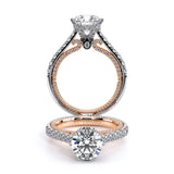 COUTURE-0447 Round pave engagement Ring