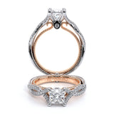 COUTURE-0421P Princess pave engagement Ring