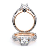COUTURE-0421OV Oval pave engagement Ring