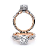 COUTURE-0451P Princess pave engagement Ring