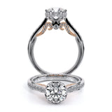 INSIGNIA-7107R Round halo engagement Ring