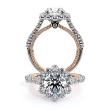 COUTURE-0480R Round halo engagement Ring