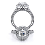 VENETIAN-5065OV Oval halo engagement Ring