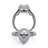 INSIGNIA-7101PEAR Pear halo engagement Ring