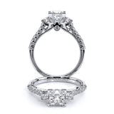 Renaissance-956P Princess three stone engagement Ring