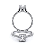 Renaissance-985P Princess engagement Ring