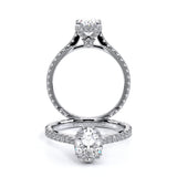 Renaissance-985OV Oval engagement Ring