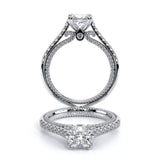 COUTURE-0452P Princess pave engagement Ring