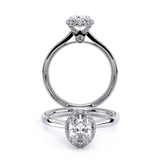 Renaissance-SOL302-XOV Oval solitaire engagement Ring