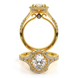 COUTURE-0426OV Oval pave engagement Ring