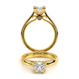 COUTURE-0418P Princess solitaire engagement Ring