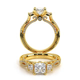 COUTURE-0450P Princess three stone engagement Ring