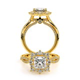 COUTURE-0481P Round halo engagement Ring