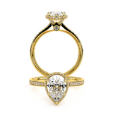 Renaissance-SLD302-XPS Pear solitaire engagement Ring